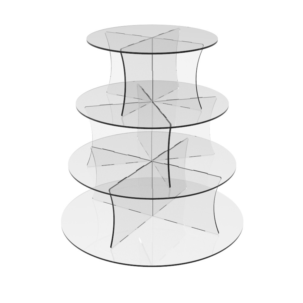 Подставка EKOSTAR под торты и для кенди бара на 4 яруса Киев - изображение 1