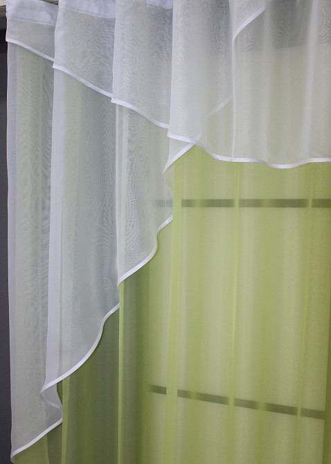 Кухонный комплект VR-Textil № 00к светло-оливковый с белым 280х170 см (59-937) Киев - изображение 3