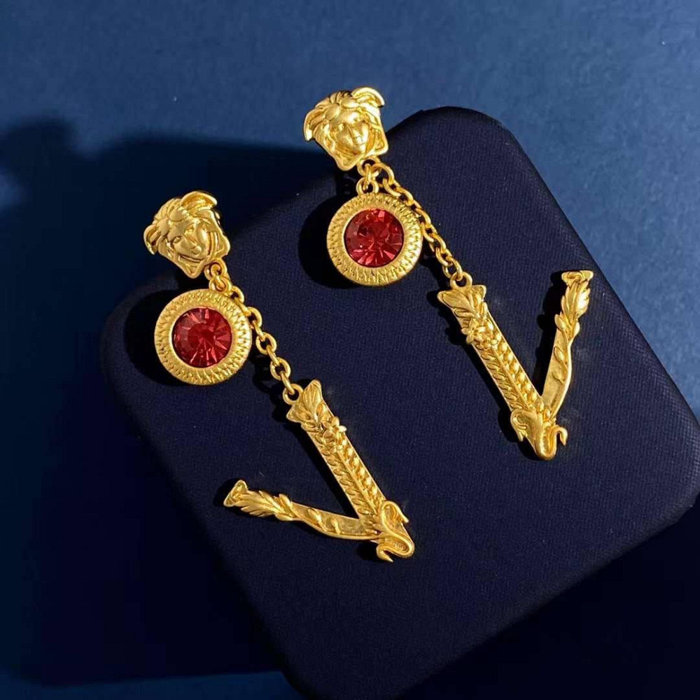 Брендові сережки Версаче/Versace, позолота Одеса - фото 3
