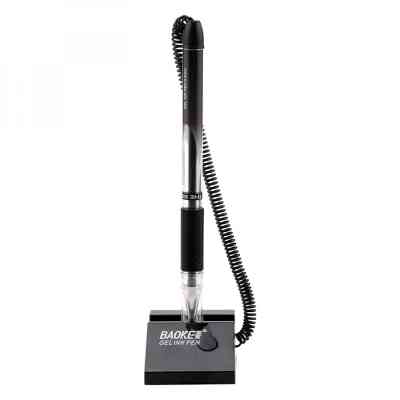 Ручка гелева Baoke настільна з грипом 0.5 мм, чорна (PEN-BAO-NO850-B) Вінниця