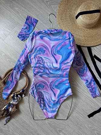 Суцільний жіночий купальник із захистом від сонця Харків