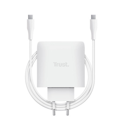 Зарядное устройство Trust USB-C 65W GaN PD/PPS white (25524_TRUST) Винница - изображение 3