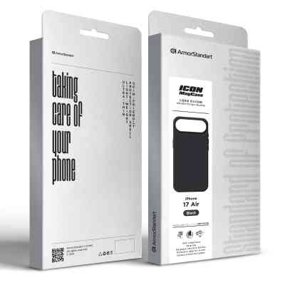Чехол для мобильного телефона Armorstandart ICON2 MagCase Apple iPhone 17 Air Black (ARM86250) Винница