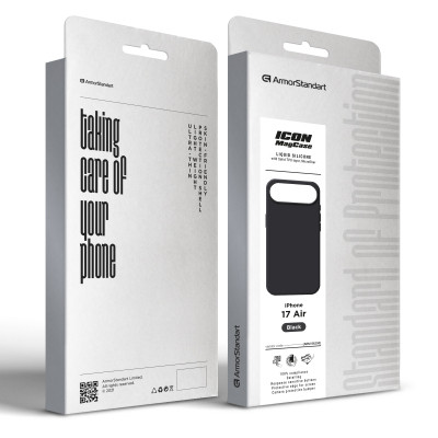 Чехол для мобильного телефона Armorstandart ICON2 MagCase Apple iPhone 17 Air Black (ARM86250) Винница - изображение 2