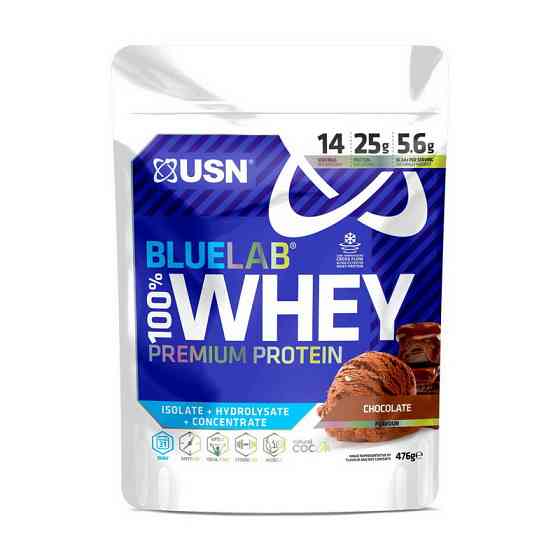 Blue Lab 100% Whey Premium Protein (476 g, chocolate) Луцьк