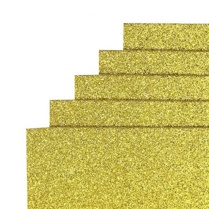 Фоаміран для творчості А4 17GLA4-039 жовтий 1,7х0,1 мм Вінниця - фото 1