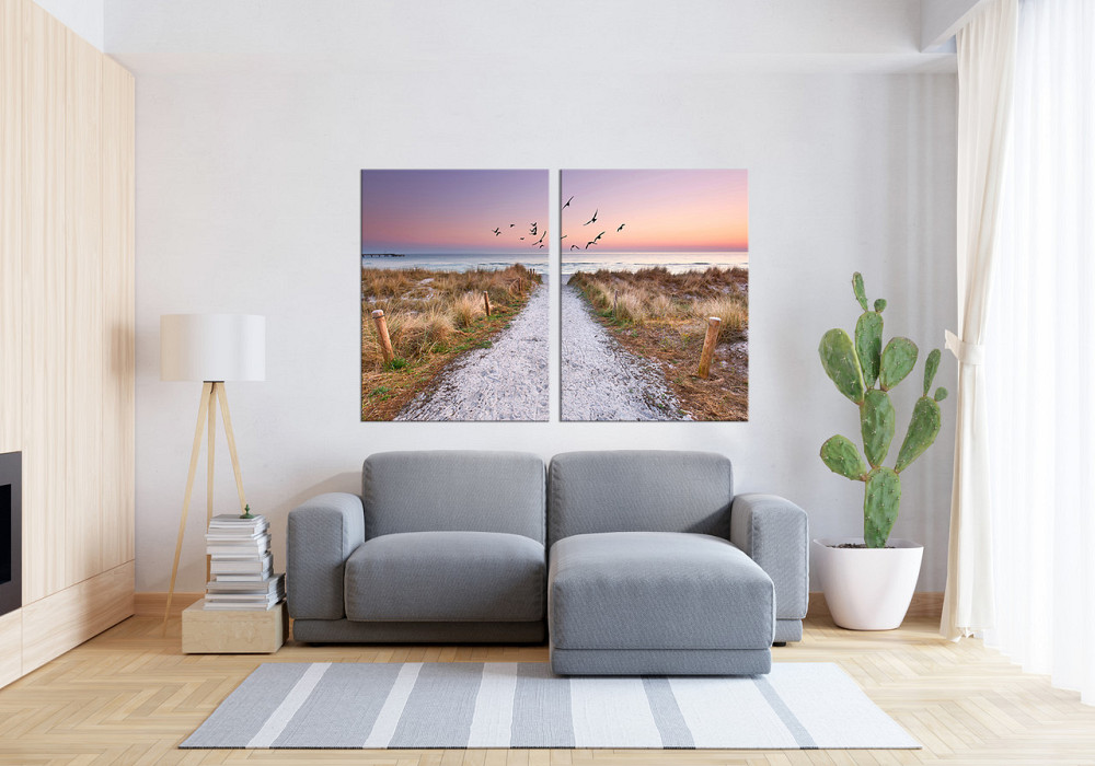 Модульная картина в гостиную / спальню Пляж  TLV-2_007 120х170  см Киев - изображение 3