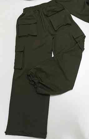 Штани карго жіночі трикотажні Хакі 48/52 Харків