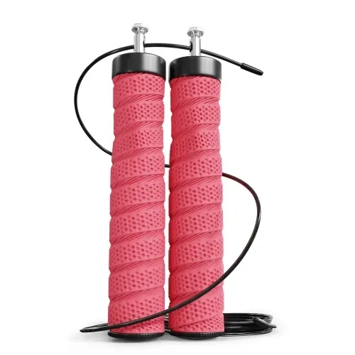 Скакалка з підшипниками та м'якою рукояткою Hop-Sport P030 Київ - фото 2