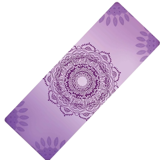 Килимок для йоги та фітнесу, складаний м'який килимок з сумкою перенесенням, спортивний каремат, яскравий 3D-принт Кам'янець-Подільський