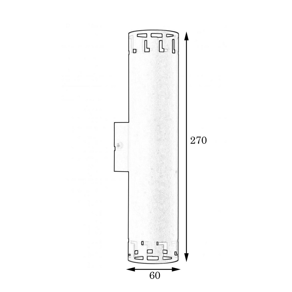 Бра циліндр 2-Е27 MR Greece 2440 BR Київ - фото 3