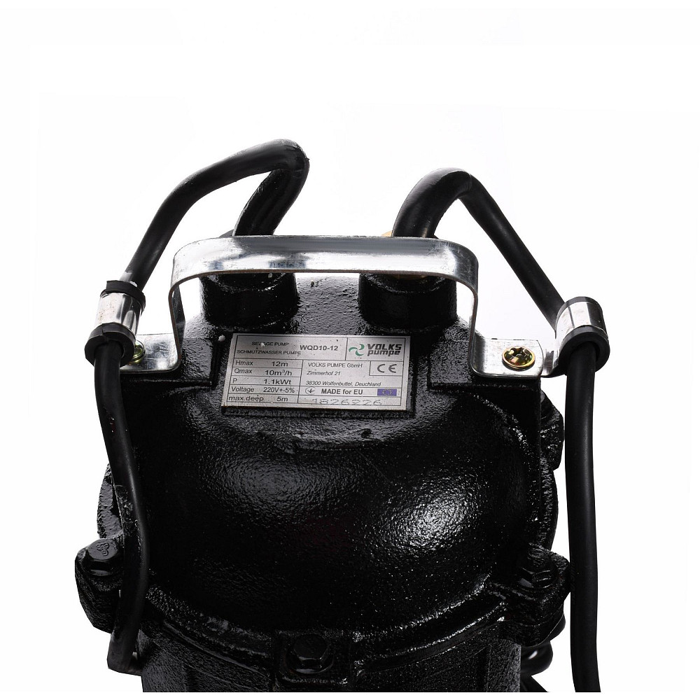 Насос фекальний  VOLKS pumpe  WQD10-12 1,1кВт Тернополь - изображение 5