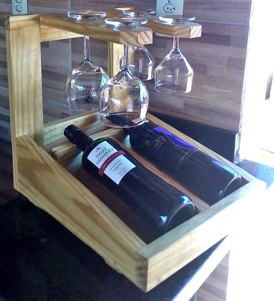 Настільна винна полиця "Обрі" бланже Миколаїв - фото 1