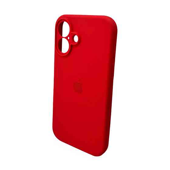 Чохол Silicone для iPhone 16, червоний Київ