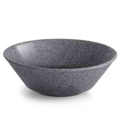 Салатник G.Benedikt Granit матове глазурування 15 см 450 мл Темно-сірий (G4Y1415) Вінниця
