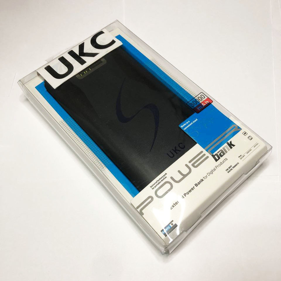 Універсальні павербанки батарея оригінал Power Bank 30000 mAh UKC, Хороший повербанк WQ-666 з ліхтариком Київ - фото 9