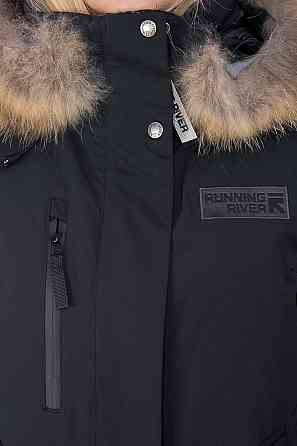 Женская зимняя парка Running River, Черный Киев