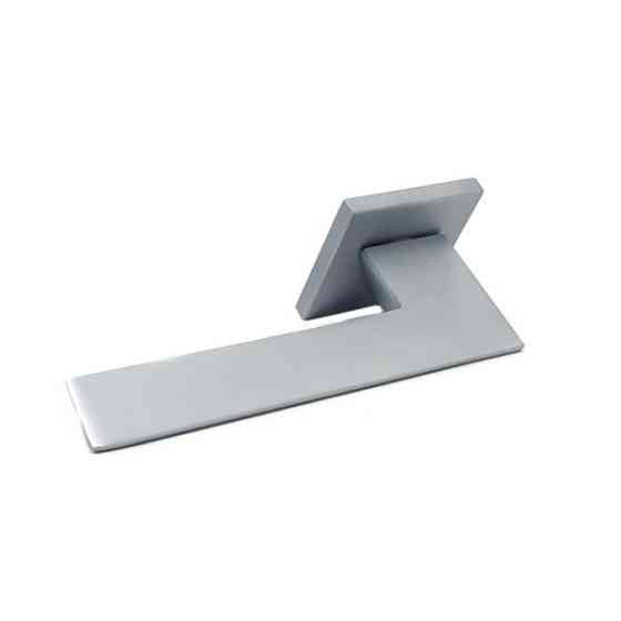 Ручка для дверей квадратной розетке Кедр Ультра 21.175 хром матовый Киев