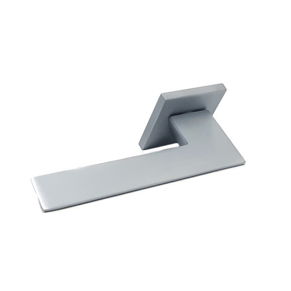 Ручка для дверей на квадратній розетці Кедр Ультра 21.175 хром матовий Київ - фото 4