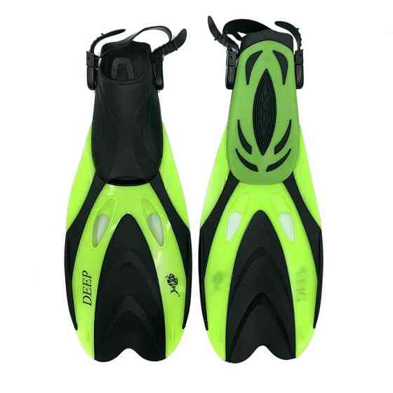Ласты с открытой пяткой DLV Deep NE-66-43-46-Y размер L/XL 43-46 салатовые Винница