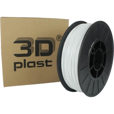Пластик для 3D-принтера 3Dplast PLA 1.75мм, 0.85кг, white (3DPLA17508WT) Винница - изображение 1