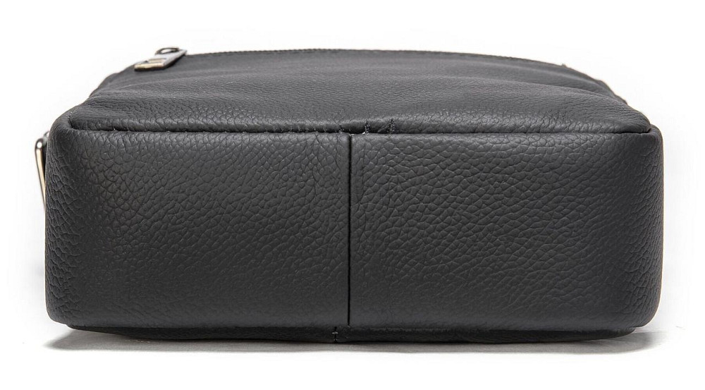 Сумка вертикальная кожаная Черная (Vintage) Киев - изображение 4