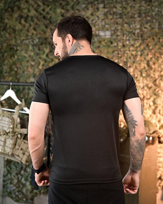 Тактична потовідвідна Футболка Штурмуй black ПП7898 Одеса - фото 3