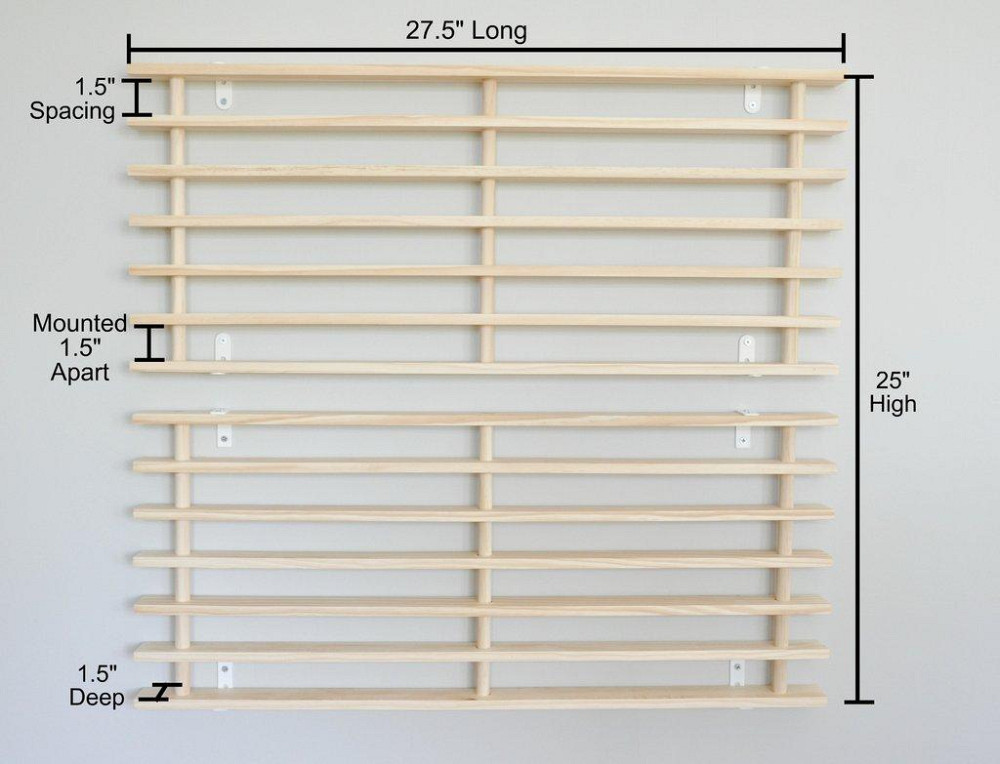 Стеллаж для игрушечных машинок 