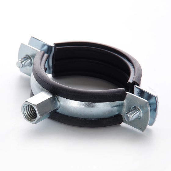 Хомут трубний 75-80мм 2 1/2" з гайкою M8 APRO Житомир
