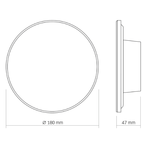 LED Світильник настінний 12W чорний VL-WL03-12CB Videx Житомир