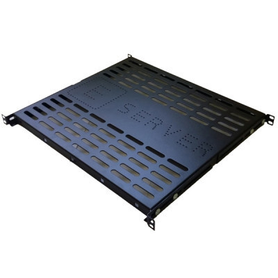 Полка 19" Eserver 1U глубина 450 мм. (PS-1U-450-B) Винница - изображение 1