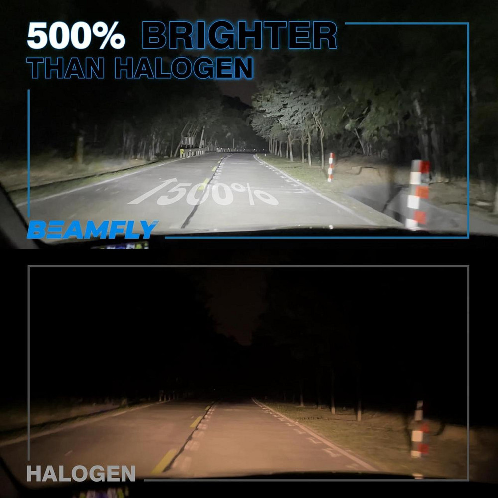 BEAMFLY H11 Светодиодные лампы для головных фар 16000 лм Автомобильные лампы дальнего/ближнего света 100 Вт Днепр - изображение 2