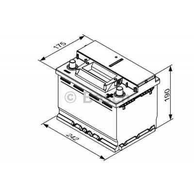 Акумулятор автомобільний Bosch 60А (0 092 S4E 051) Вінниця