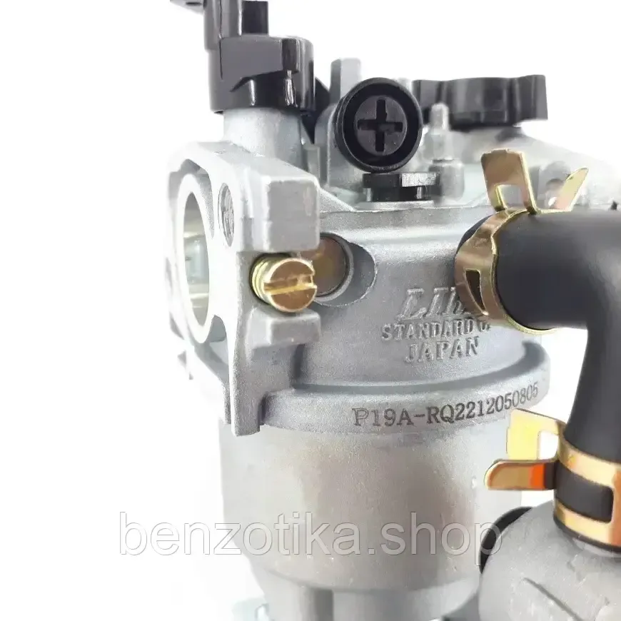 Карбюратор газовий для генераторів 1-4кВт з редуктором і перемикачем, краном Київ - фото 4