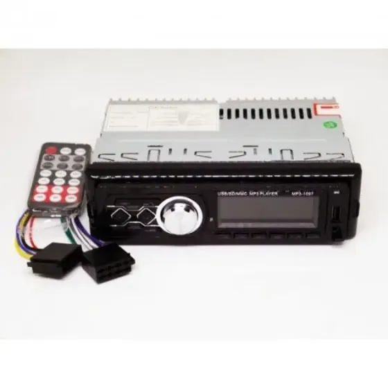 1DIN MP3 автомагнитола MP3-1097 ISO+BT: съемная панель, Bluetooth, USB, SD, AUX, FM, 4x50W Киев