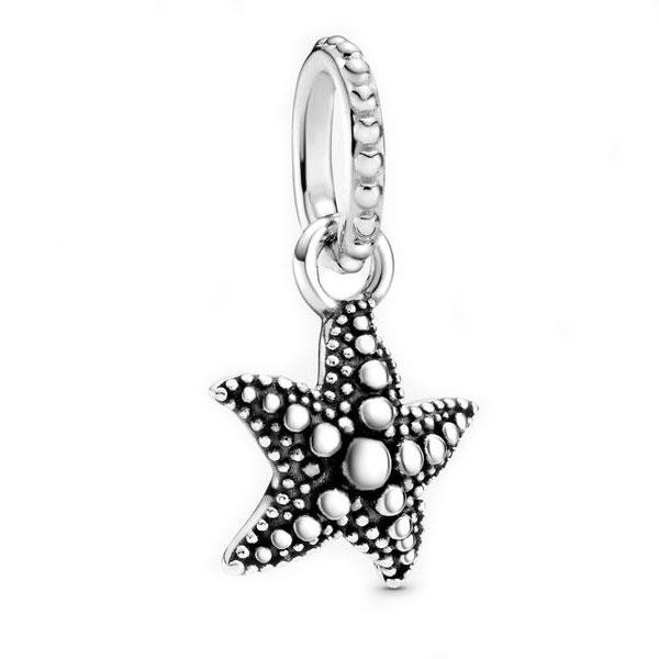 Срібна намистина-підвіска Пандора  "Морська зірка" MasterSem Київ - фото 1