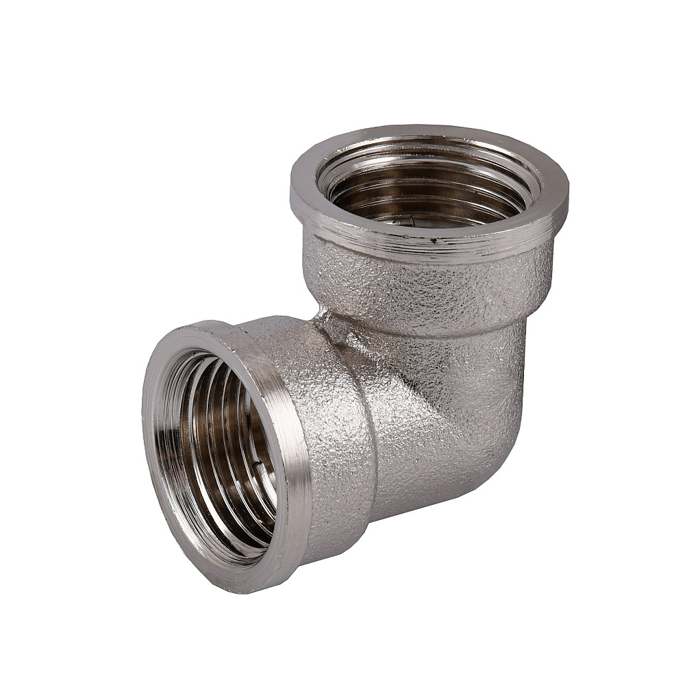 Кутник 1/2″ВВ нікельований NL331S OPTIMUM Київ - фото 1