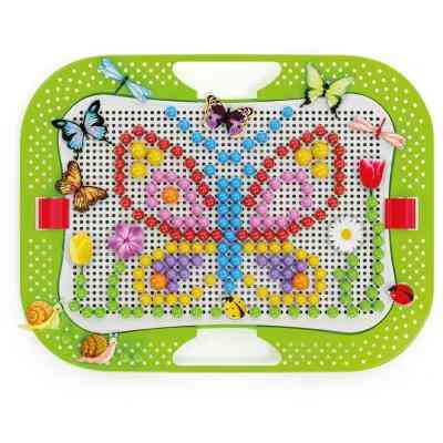 Набір для творчості Quercetti Мозаїка 300 фішок дошка 28 х 20 (0968-Q) Вінниця