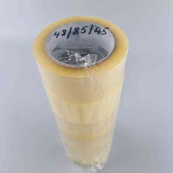 Скотч упаковочный прозрачный 45мк 48мм 85метров 