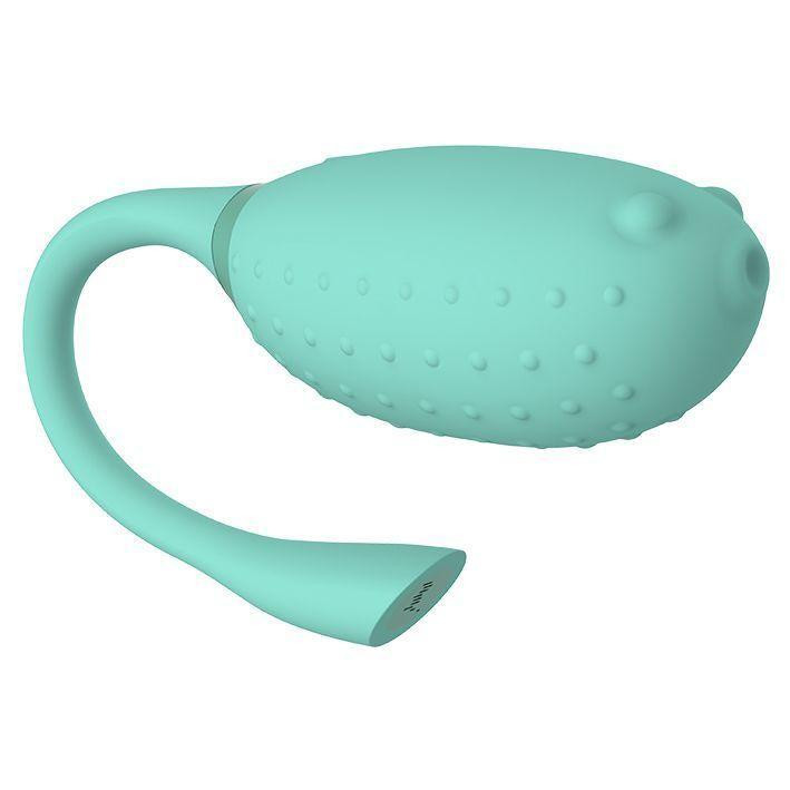 Смарт-виброяйцо Magic Motion Fugu Green, глубокая вибрация Sex Aura Киев - изображение 2