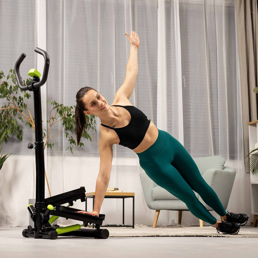 Степпер Hop-Sport HS-055S Noble салатовый Киев - изображение 9