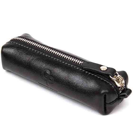 Кожаная ключница GRANDE PELLE 11387 Черный Киев