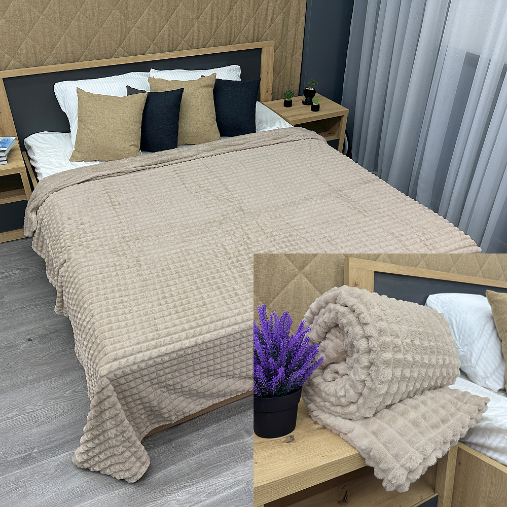 Плед-покривало Кубик 200х220 см (+-10см) Таш (87-229) Київ - фото 1