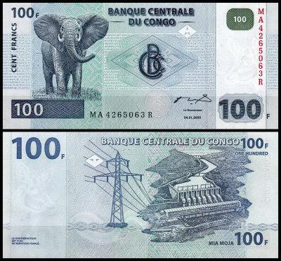 Конго / Congo 100 francs 2007 (2013) Pick 98a UNC Полтава - изображение 1
