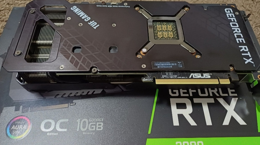 Відеокарта ASUS TUF OC RTX 3080 Київ - фото 3