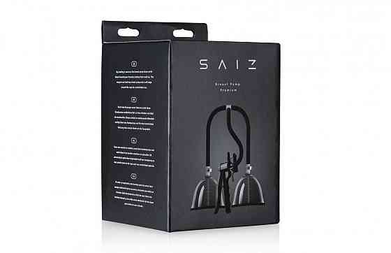 Ручна вакуумна помпа для грудей SAIZ - Breast Pump Premium Sex Aura Київ