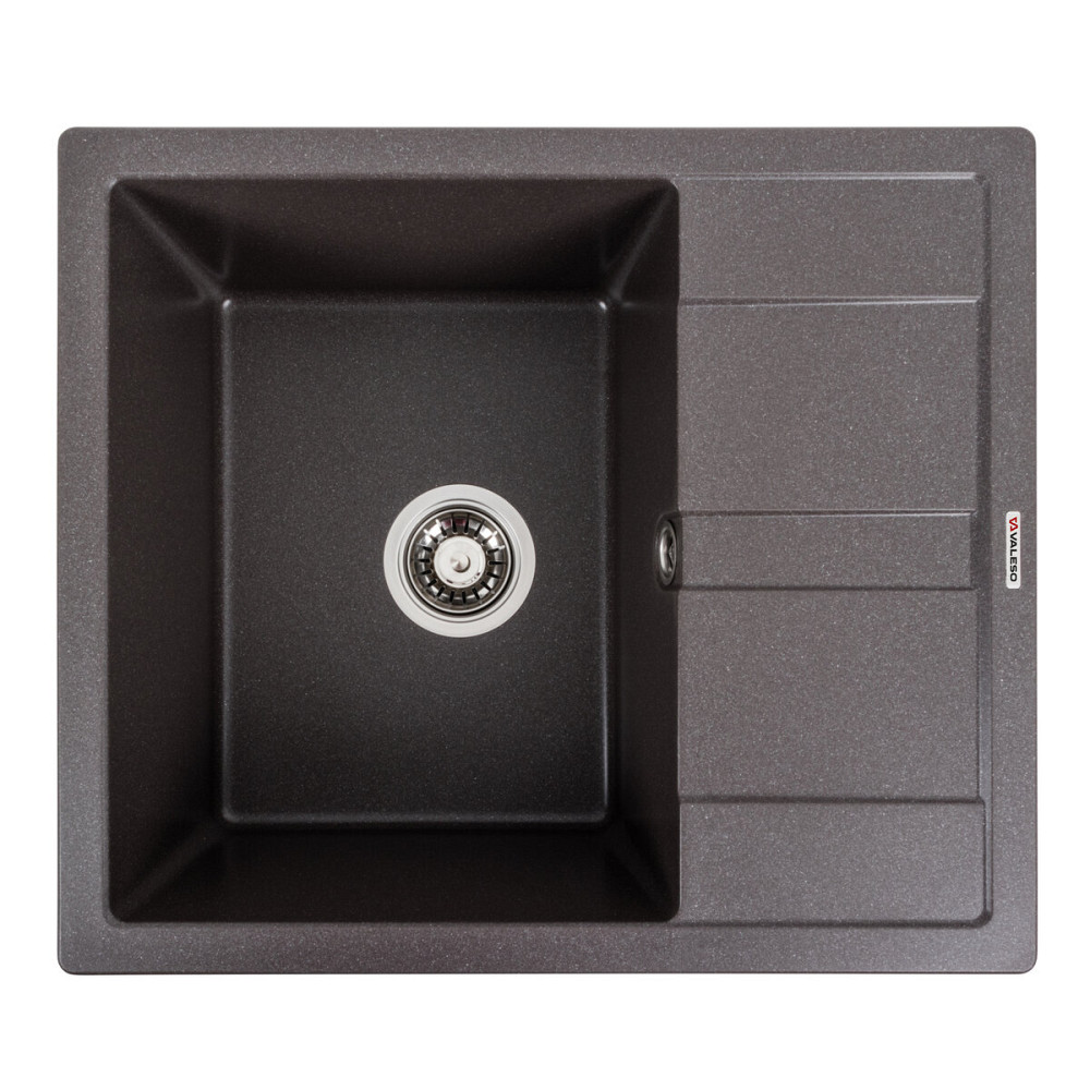 VALESO Гранітна мийка для кухні VALESO 5851 ARIA матовий Гренадін Київ - фото 1