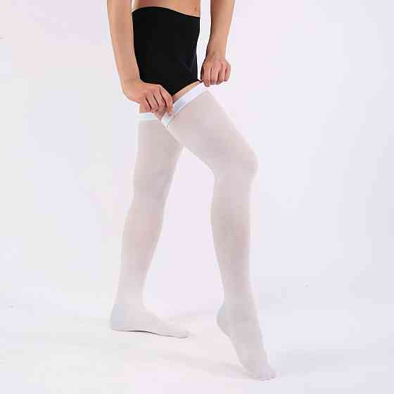 Антиэмболические чулки до бедра с вырезом FX1732 для перелетов, беременности и послеоперационные Размер S Каменец-Подольский