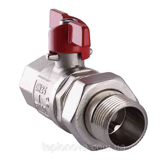 Кран кульовий прямий з американкою SELBA 1" КБ SL1509 Чернівці