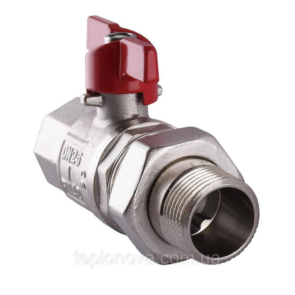 Кран шаровый прямой с американкой SELBA 1″ КБ SL1509 Черновцы - изображение 2